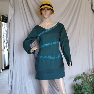 Green Cotton Dress